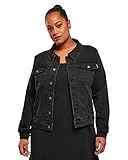 URBAN CLASSICS Chaqueta Vaquera Para Mujer, Chaqueta De Algodón Orgánico, Bolsillos En El Pecho, Botones De Presión, Tallas XS - 5Xl