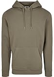 Urban Classics Organic Basic Hoody Sudadera con capucha, verde oliva, M para Hombre