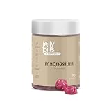 Jelly Pills® Gominolas 1620 mg Citrato de Magnesio y Vitamina B6-70 Gummies Veganas sabor Frutos del Bosque que proporcionan 180 mg de Magnesio - Sin azúcares añadidos - Reduce cansancio y fatiga