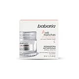 Babaria - Crema Intensiva Antimanchas, Doble Efecto Antiarrugas y Reparadora, con Rosa Mosqueta y Silanol, Uso de Noche, Todo Tipo de Piel, Unisex, Vegano - 50 ml