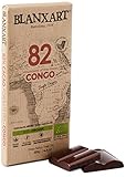 Blanxart Tableta de Chocolate Negro Ecológico - Congo 82% Cacao 1 Unidad 125 g