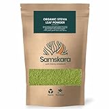 Estevia en Polvo natural molida pura (Asteraceae) | Stevia de cultivo Ecológica BIO origen Española | Hojas molida | Verde | Endulzante proceso natural raw | 100gr x 1 - LOTE 2024 Frescura 100%