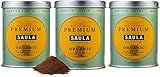 Café Saula Premium Ecológico 100% arábica molido - Pack 3 botes de 250 gr