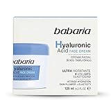 Babaria Hyaluronic Acid Crema Facial Ultrahidratante, Fresh, 125 Mililitros