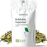 TE KUKICHA 100% Orgánico 100g (50 Tazas) | TE VERDE KUKICHA Japonés Orgánico a Granel REPLANTEA®