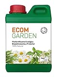 Ecom Garden Abono Bioestimulante Ecológico. 1 Litro Concentrado. Vigorizante Natural para Plantas De Interior Y Exterior. Rinde Hasta 33 Litros diluido.