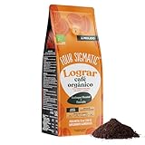 Four Sigmatic setas café molido, orgánico y café de comercio justo con melena de los leones, chaga, y polvo de hongos, focus y para el sistema inmunitario, paleo, 12 oz