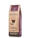 NOVELL - Café en Grano Natural Intenso Residuo 0 250g |Café Ecológico en Grano Dulce e Intenso | Paquete Único | Uso Práctico con Compromiso Ambiental | Café Arábica | 100% Ecológico de Calidad