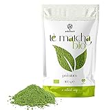 ERBOTECH Te Matcha BIO/Polvo de Té Verde Japonés Orgánico 100 g, Multivitamínico 100% Natural, Vegan. Ideal para Pasteles, Batidos, Thé Helado