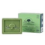 Dr. Tree Champú Sólido 2 en 1, Champú + Acondicionador Uso frecuente, Hidrata y Rejuvenece, Sin Sulfatos SLE, SLS, Sin parabenos, Sin siliconas, 99% Ingredientes Naturales ECOCERT, 75gr