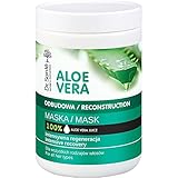 Dr. Sante Mascarilla Capilar Profesional Hidratante De Aloe Vera Y Queratina (Keratina) Con Cerámidas Naturales Pelo - Cabello Dañado Y Seco Natural Sin Parabenos Dr. Sante 1000Ml 1000 ml