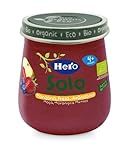 Hero Solo Tarrito de Manzana, Fresa y Arándanos para Bebés a partir de 4 meses, 120gr