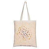 EONO Bolsos Tote para Mujer, Bolsas de la Compra Reutilizables, De Lona Bolso Bandolera, Algono Bolsas de Supermercado, Regalo Tote Bag, Bolsa de Playa, Bolsa de Hombro, Bolsa de Libros | 0101A04