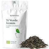 TE VERDE JAZMÍN 100% ORGÁNICO 100g (50 Tazas) | TE JAZMÍN GRANEL BIO de China en Hojas Enteras REPLANTEA