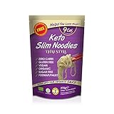 Slim Pasta - Noodles Thai Style - 270g - Pasta Vegana Baja en Calorías - Ideal para Dieta Keto y Low Carb - Elaborada con Agua Purificada,Fibra de Avena y Harina de Konjac