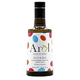 Aceite de Oliva Virgen Extra ECO&BIO 500 ml - Certificado Ecológico Europeo - 100% Orgánico, Sin Componentes Químicos - Producción Limitada - Sabor Suave - Extracción en Frío - Arol