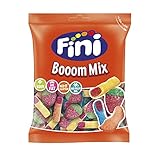 Fini Sour Booom Mix | Gominolas Ácidas | Dulces Surtidos de Caramelos de Goma Pica | Golosinas y Chuches para Cumpleaños, Navidad, Halloween - Bolsa 500 gr