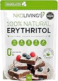 Eritritol 100% natural 1 kg | Granulado sustituto del azúcar con cero calorías