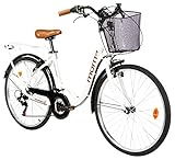 Moma Bikes Bicicleta Paseo City Classic 26', Aluminio, Shimano 18V