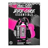 Muc-Off Kit de Limpieza de Bicicleta, Cuidados Esenciales para la Bicicleta - Productos Imprescindibles para Limpiar y Proteger tu Bici - Incluye Limpiador para Bicicletas y Protector de Muc-Off