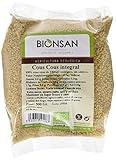 Bionsan Cous Cous Integral Ecológico - 6 Bolsas de 500 gr - Total: 3000 gr