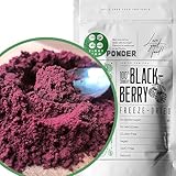 Polvo de Mora Liofilizado Natural Puro | 100% Deshidratados Sin Azucar | Nature Wild Berry | Blackberry Fruit Powder | Fruta Seca | Freeze Dried Fruit Fruta en Polvo Comida Liofilizada | ZingyZoo