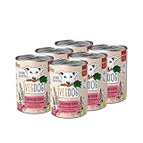 VEGDOG Comida húmeda Vegana Sensitive para Perros Adultos sensibles con proteína de altramuz y Amaranto, alimento Completo sin Cereales para Personas alérgicas con Fuente Alternativa de proteínas,