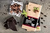 Chocolate negro 72% con cacao ecológico y stevia. Sin azúcar añadido. Apto para diabéticos. Sin gluten. 100 Gr.