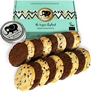 17 Galletas Orgánicas y Veganas Vainilla y Chocolate. 595g