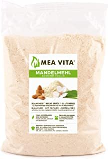 Meavita 60437 Harina de Almendras Meavita, Natural, Blanqueada, 1 Paquete (1 X 1 Kg) 1 Unidad 1000 G