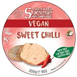 Sheese Queso Chile dulce Untar Vegano 255g Sin Lactosa